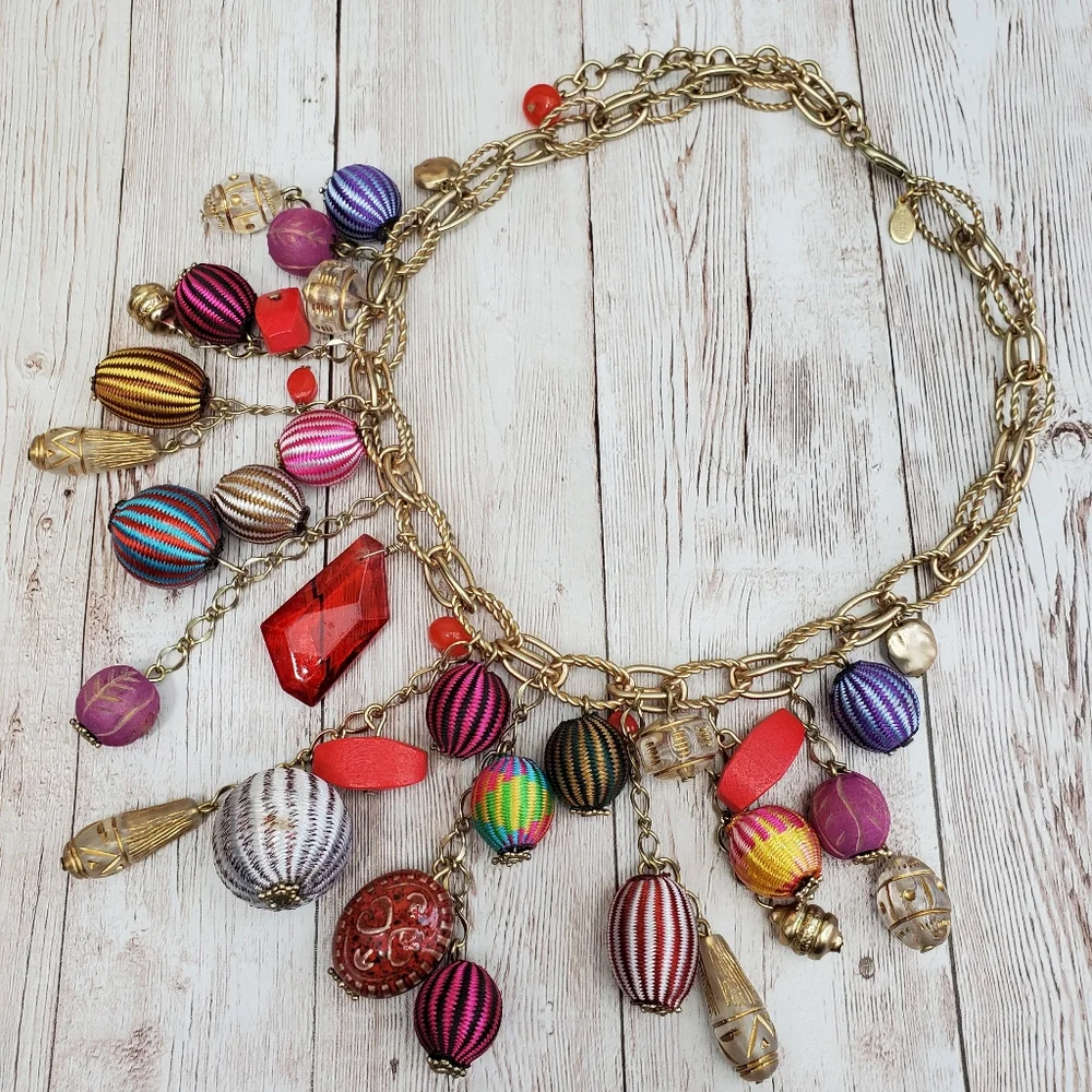 Vintage Necklace / Multicolor / Chico's - Picture 2 of 12